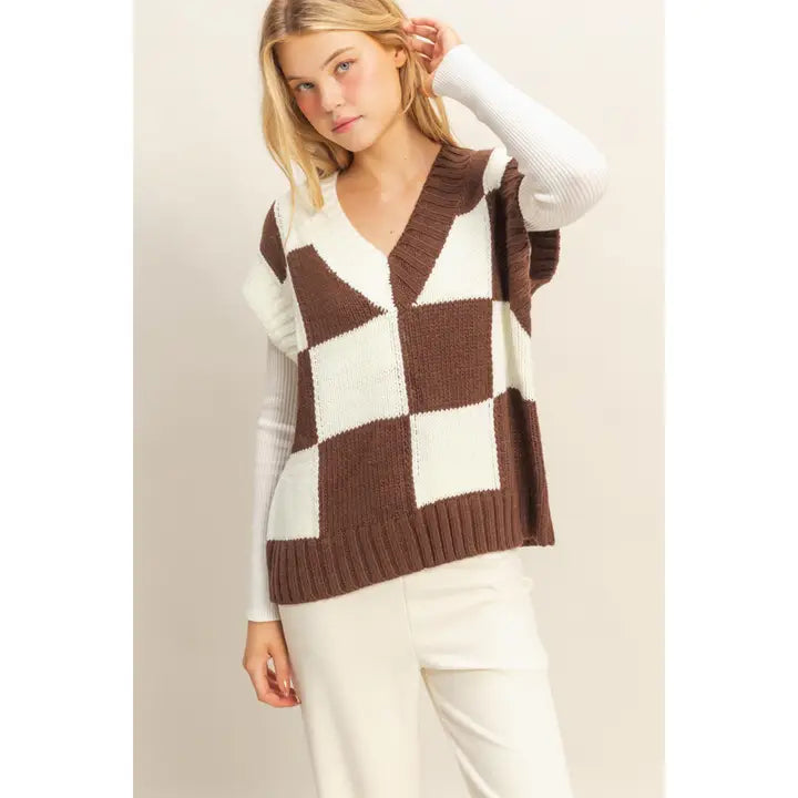 Checks all the Boxes Vest