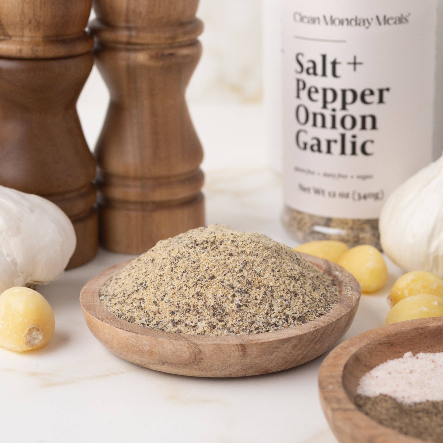 Salt+, Pepper, Onion, Garlic (SPOG) Seasoning