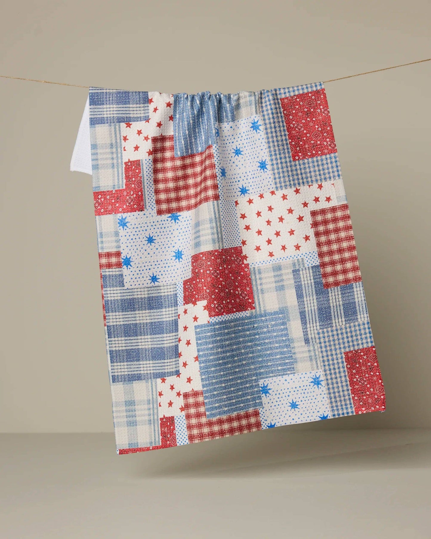 Stars and Stitches Tea Towel