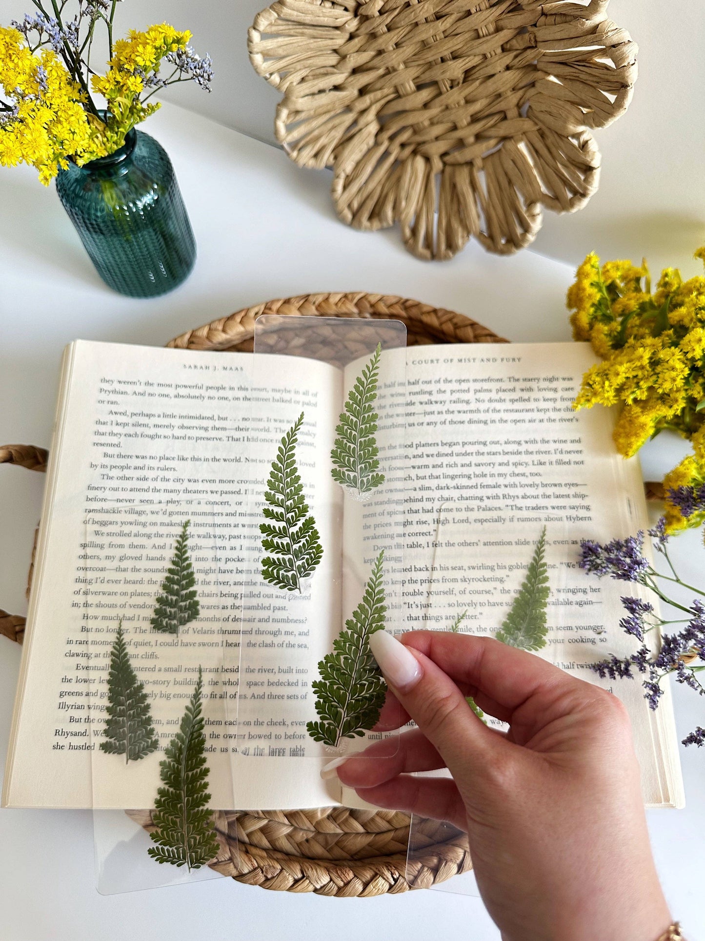 Fern bookmark