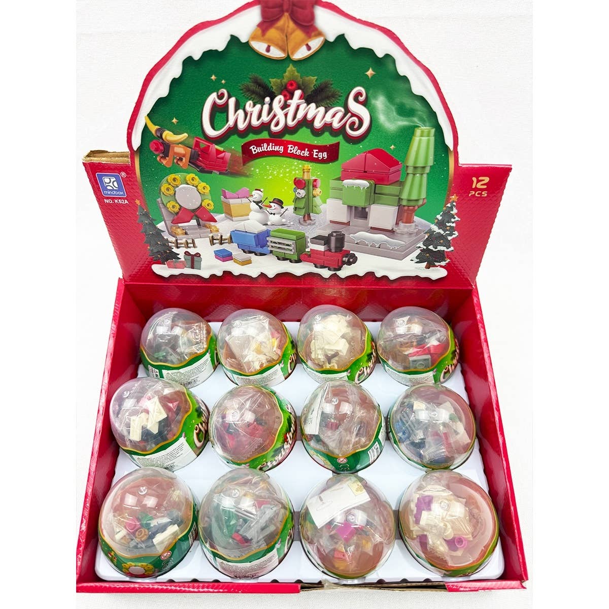 Surprise Christmas Building Block Egg