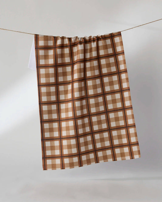 Rich Cocoa Tea Towel