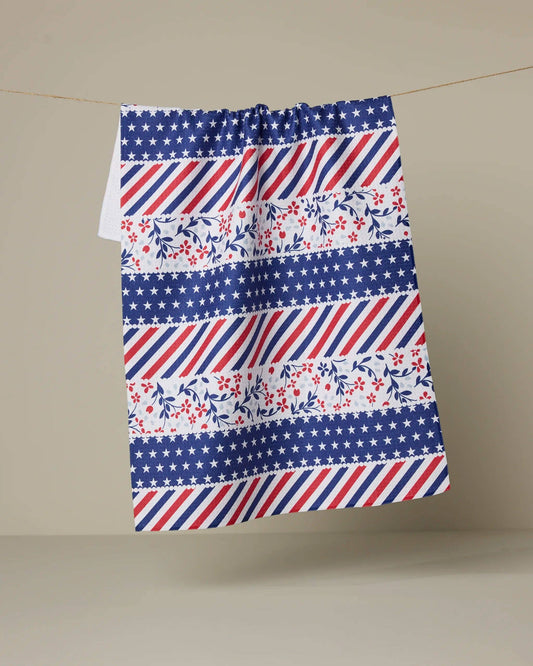 Liberty Ribbon Tea Towel