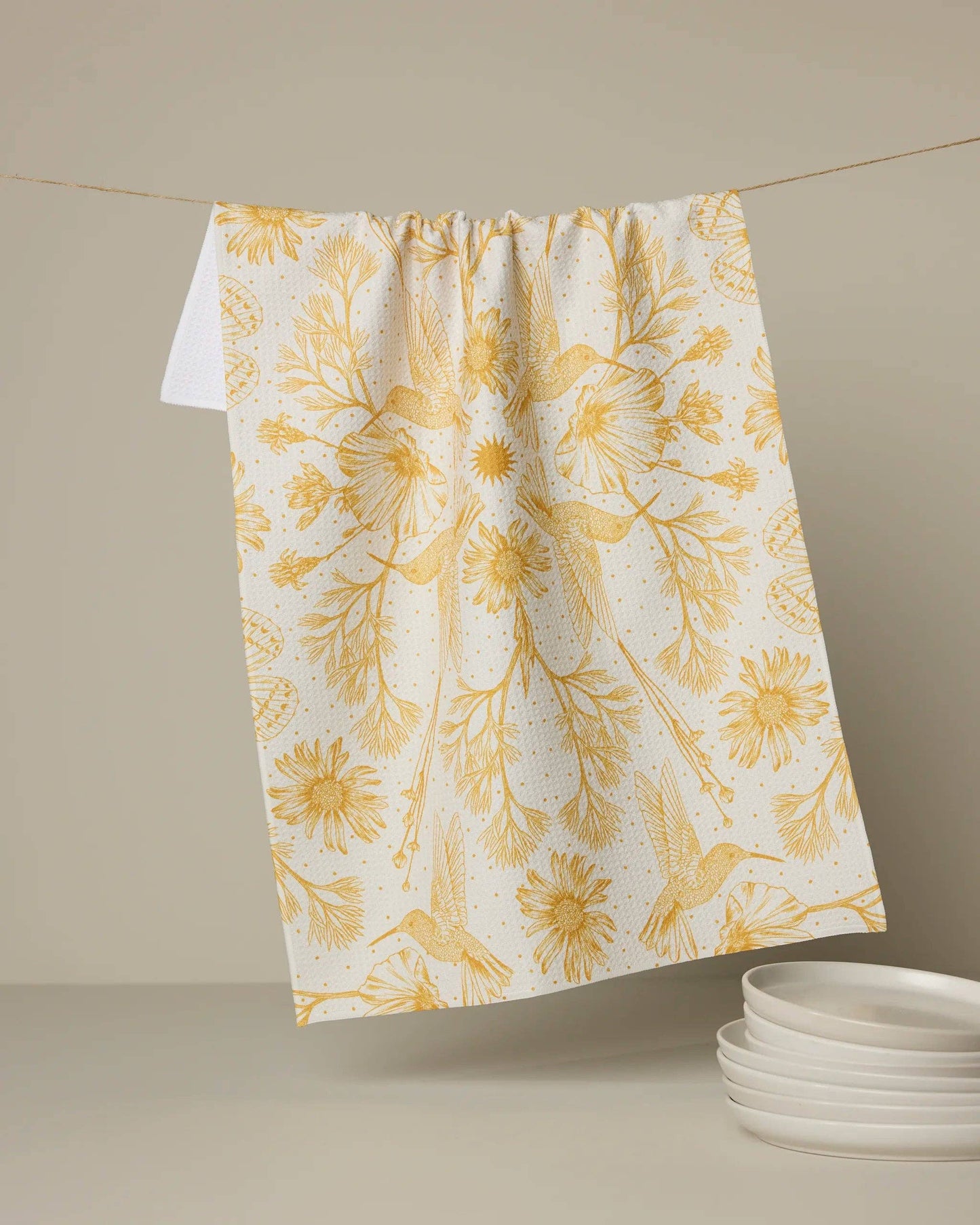 Gilded Nectar Tea Towel