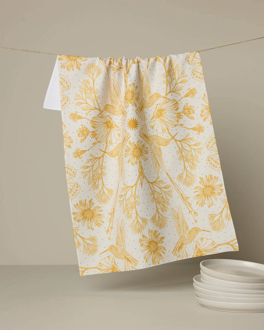 Gilded Nectar Tea Towel