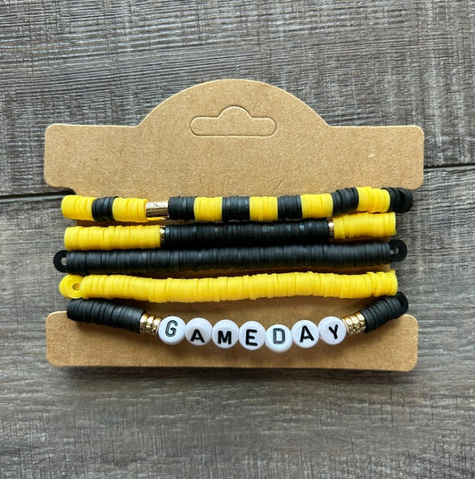 Game Day Bead Bracelets