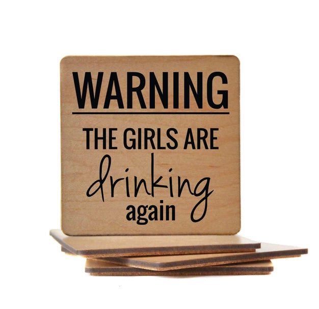 Wood Quirky Coaster