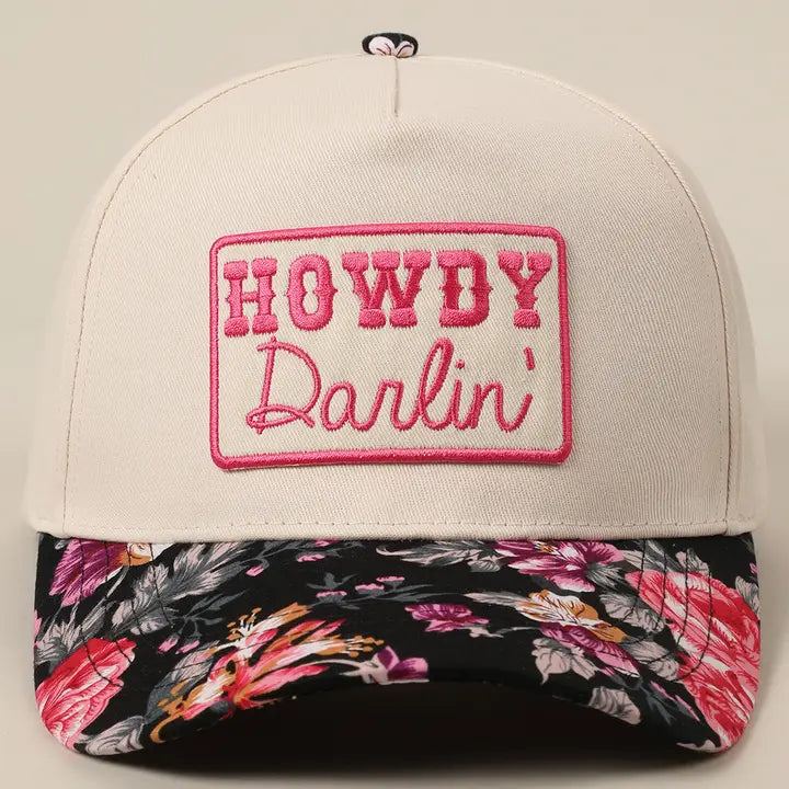 Howdy Darin Floral Hat