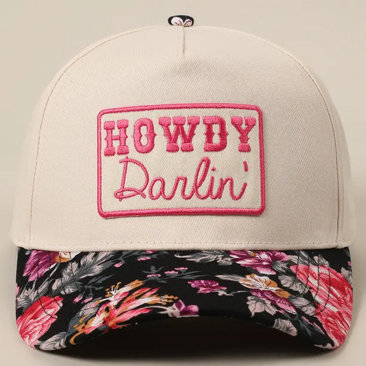 Howdy Darin Floral Hat