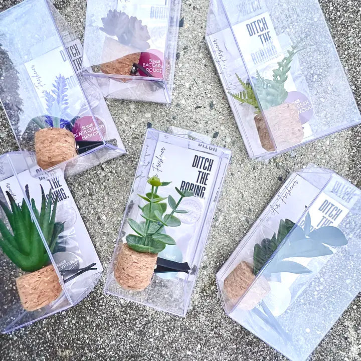 Reusable Plant Car Fresheners