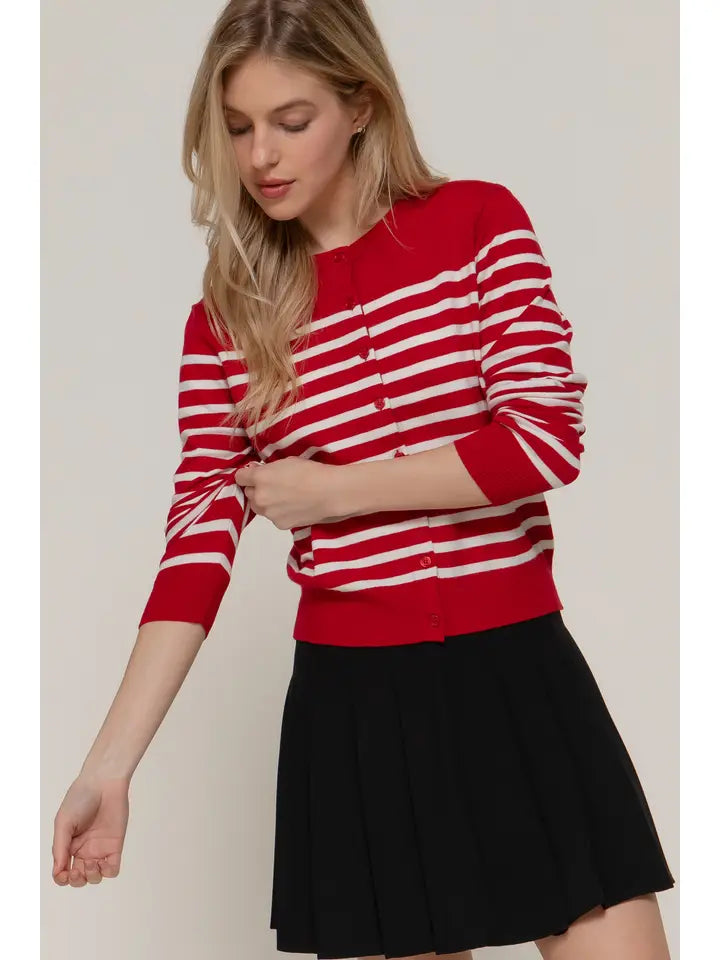 Candy Cane Lane Cardigan